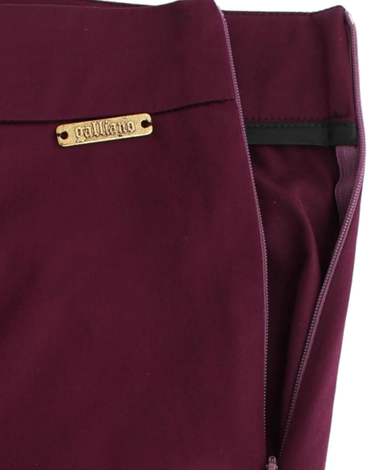 Elegant Purple Slim Pants - SEHABRANDS