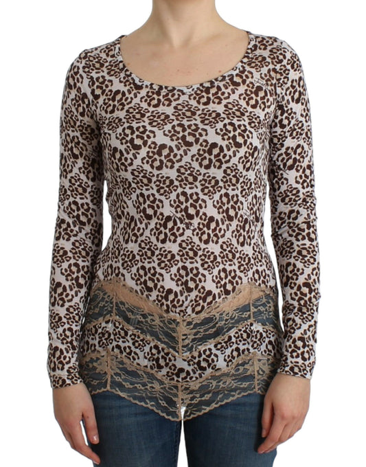 Elegant Floral Lace Longsleeve Top - SEHABRANDS