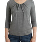 Elegant Gray Cashmere-Blend Jumper - SEHABRANDS