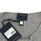 Elegant Gray Cashmere-Blend Jumper - SEHABRANDS