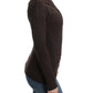 Chic Keyhole Virgin Wool Sweater - SEHABRANDS