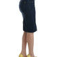 Elegant Blue Pencil Skirt - SEHABRANDS