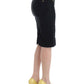 Elegant Black Pencil Skirt for Sophisticated Style - SEHABRANDS