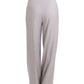 Sophisticated High Waisted Gray Pants - SEHABRANDS