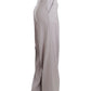 Sophisticated High Waisted Gray Pants - SEHABRANDS