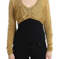 Embellished Gold Shimmer Shrug - SEHABRANDS