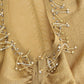 Embellished Gold Shimmer Shrug - SEHABRANDS