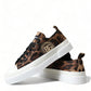 Dolce & Gabbana Elegant Leopard Print Casual Sneakers