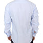 Elegant Light Blue Italian Cotton Shirt - SEHABRANDS