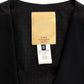 Elegant Black Wool Blend Casual Vest - SEHABRANDS