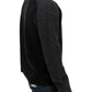 Chic Gray Wool Crewneck Sweater - SEHABRANDS