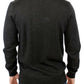 Elegant Gray Crewneck Sweater Pullover - SEHABRANDS