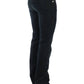 Chic Blue Slim Fit Denim Delight - SEHABRANDS