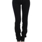 Elegant Black Straight Leg Jeans - SEHABRANDS