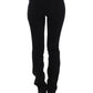 Elegant Black Straight Leg Jeans - SEHABRANDS