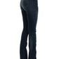 Chic Blue Straight Leg Designer Jeans - SEHABRANDS