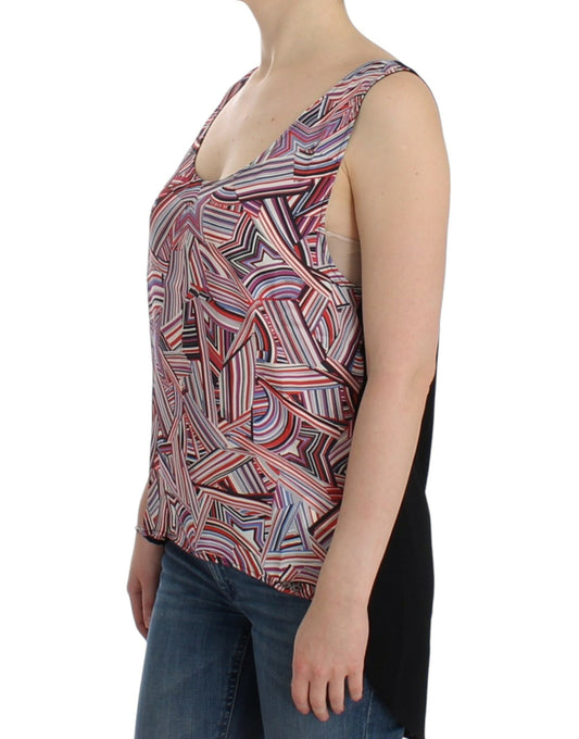 Chic Multicolor Sleeveless Top - SEHABRANDS