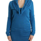 Chic Blue Scoop Neck Knit Sweater - SEHABRANDS