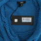 Chic Blue Scoop Neck Knit Sweater - SEHABRANDS