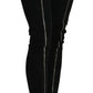 Dolce & Gabbana Chic Black Low Waist Slim Fit Skinny Jeans