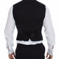 Dolce & Gabbana Elegant Black Cotton Blend Dress Vest