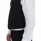 Dolce & Gabbana Elegant Black Cotton Blend Dress Vest