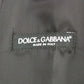 Dolce & Gabbana Elegant Striped Gray Dress Vest