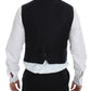 Dolce & Gabbana Elegant Gray Wool Blend Dress Vest