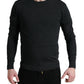 Dolce & Gabbana Elegant Gray Wool Pullover Sweater