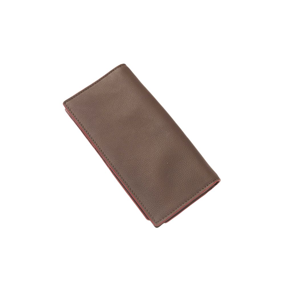 Brown Calf Leather Men Wallet - SEHABRANDS