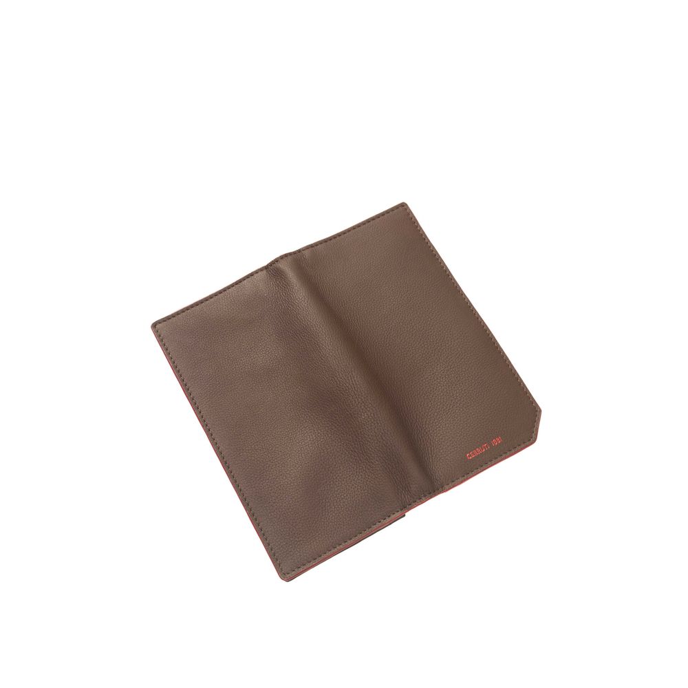 Brown Calf Leather Men Wallet - SEHABRANDS