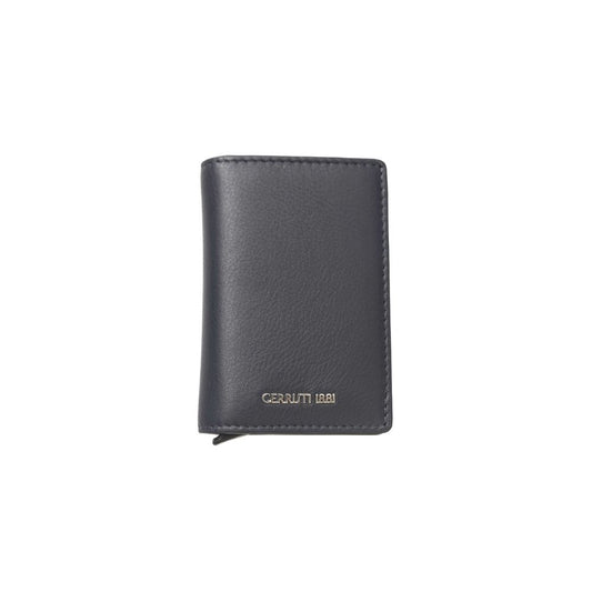 Blue Calf Leather Men Wallet - SEHABRANDS