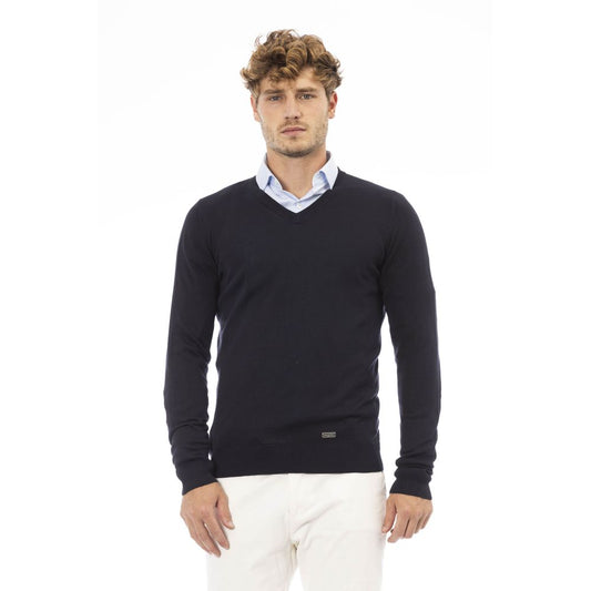 Blue Modal Men Sweater - SEHABRANDS