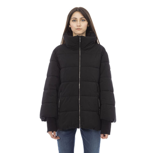 Black Polyamide Women Jacket - SEHABRANDS