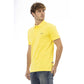 Yellow Cotton Men Polo - SEHABRANDS