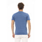 Blue Cotton Men T-Shirt - SEHABRANDS