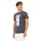 Gray Cotton Men T-Shirt - SEHABRANDS