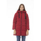 Red Polyester Women Jacket - SEHABRANDS