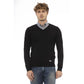 Black Wool Men Sweater - SEHABRANDS