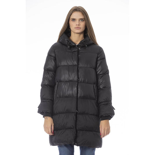 Black Nylon Women Jacket - SEHABRANDS