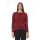 Red Wool Women Sweater - SEHABRANDS