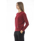 Red Wool Women Sweater - SEHABRANDS