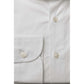 White Cotton Men's Slim Shirt - SEHABRANDS