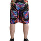 Dolce & Gabbana Elegant Luminary Print Bermuda Shorts