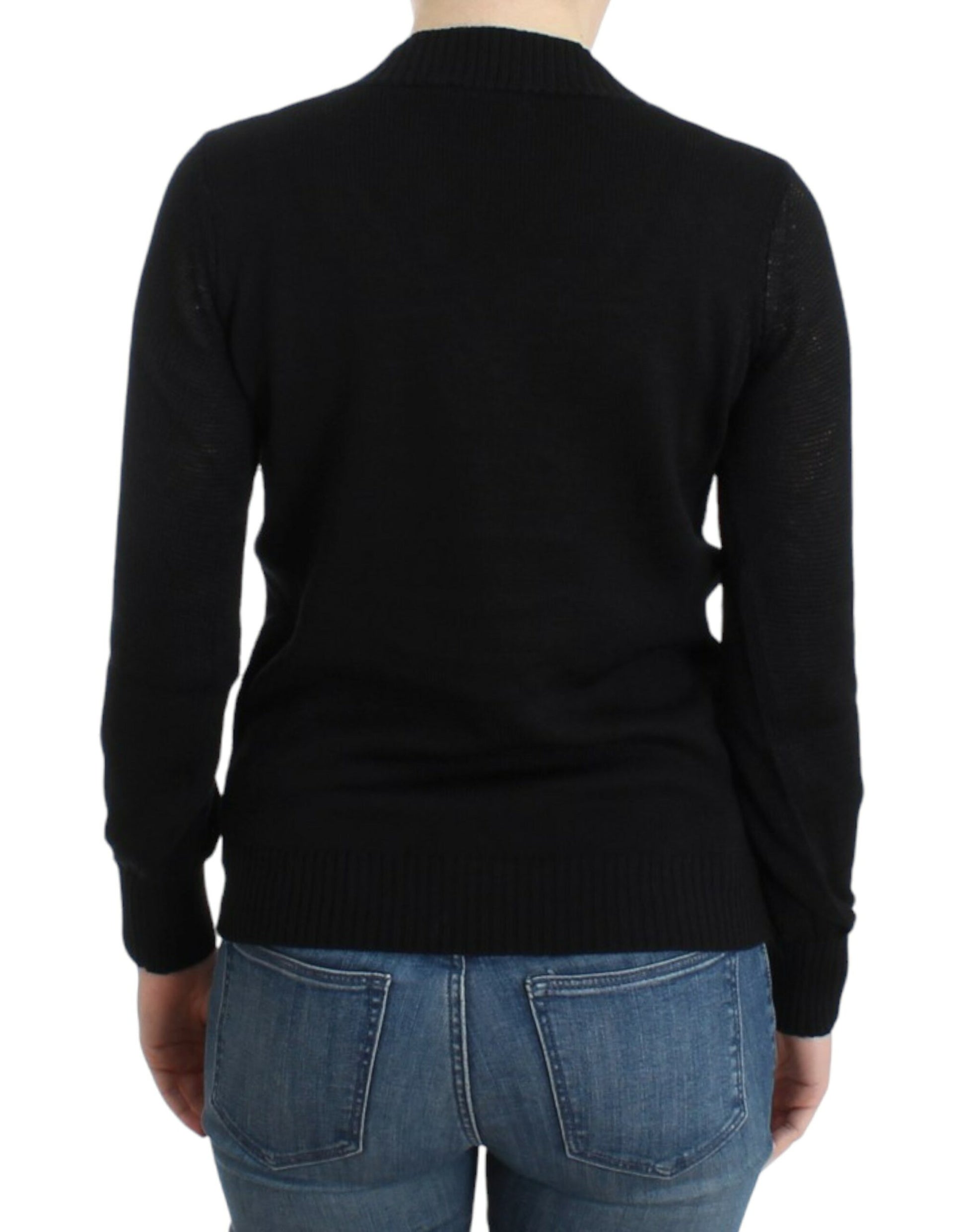 Elegant V-Neck Lightweight Sweater - SEHABRANDS