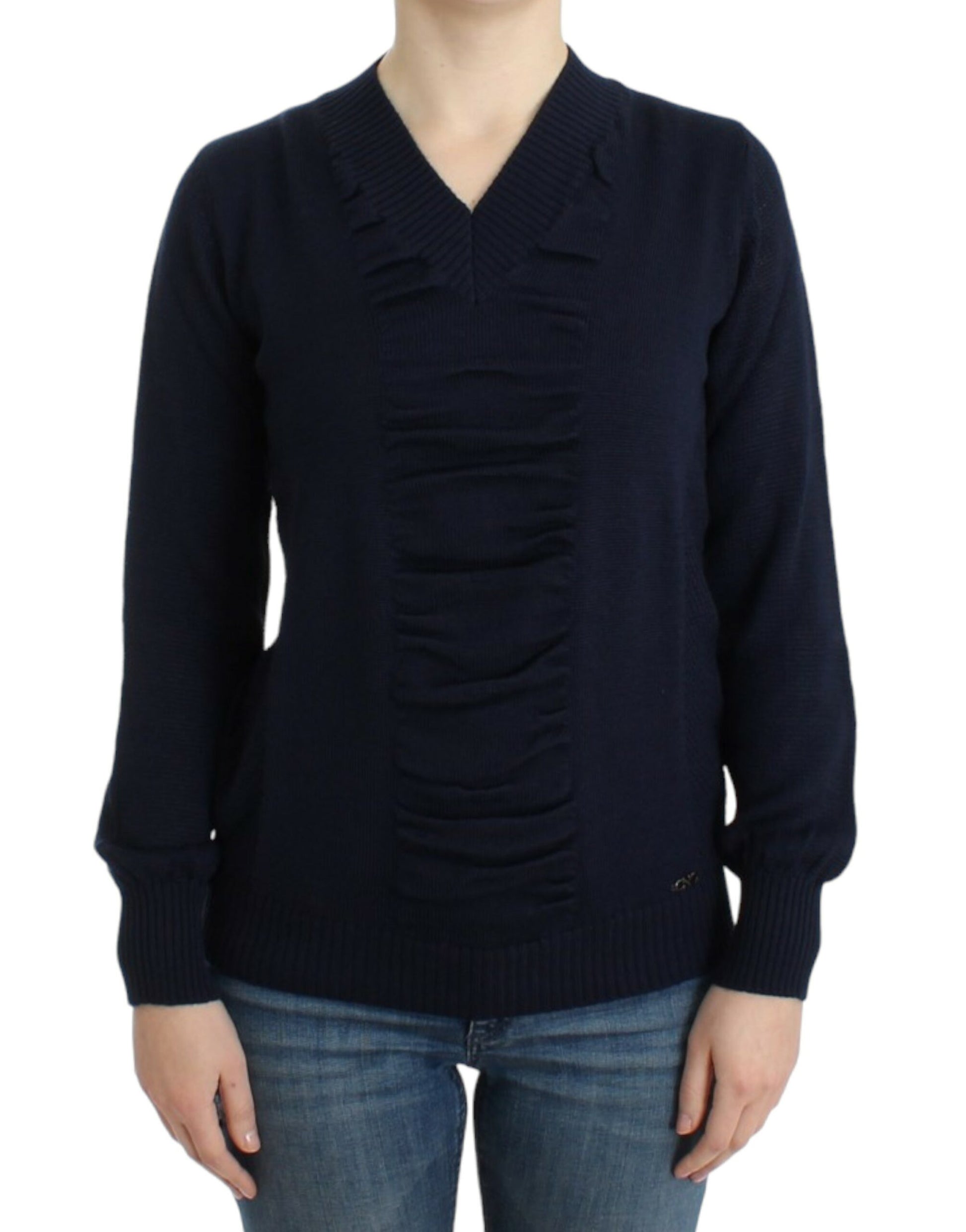 Elegant V-Neck Lightweight Sweater - SEHABRANDS