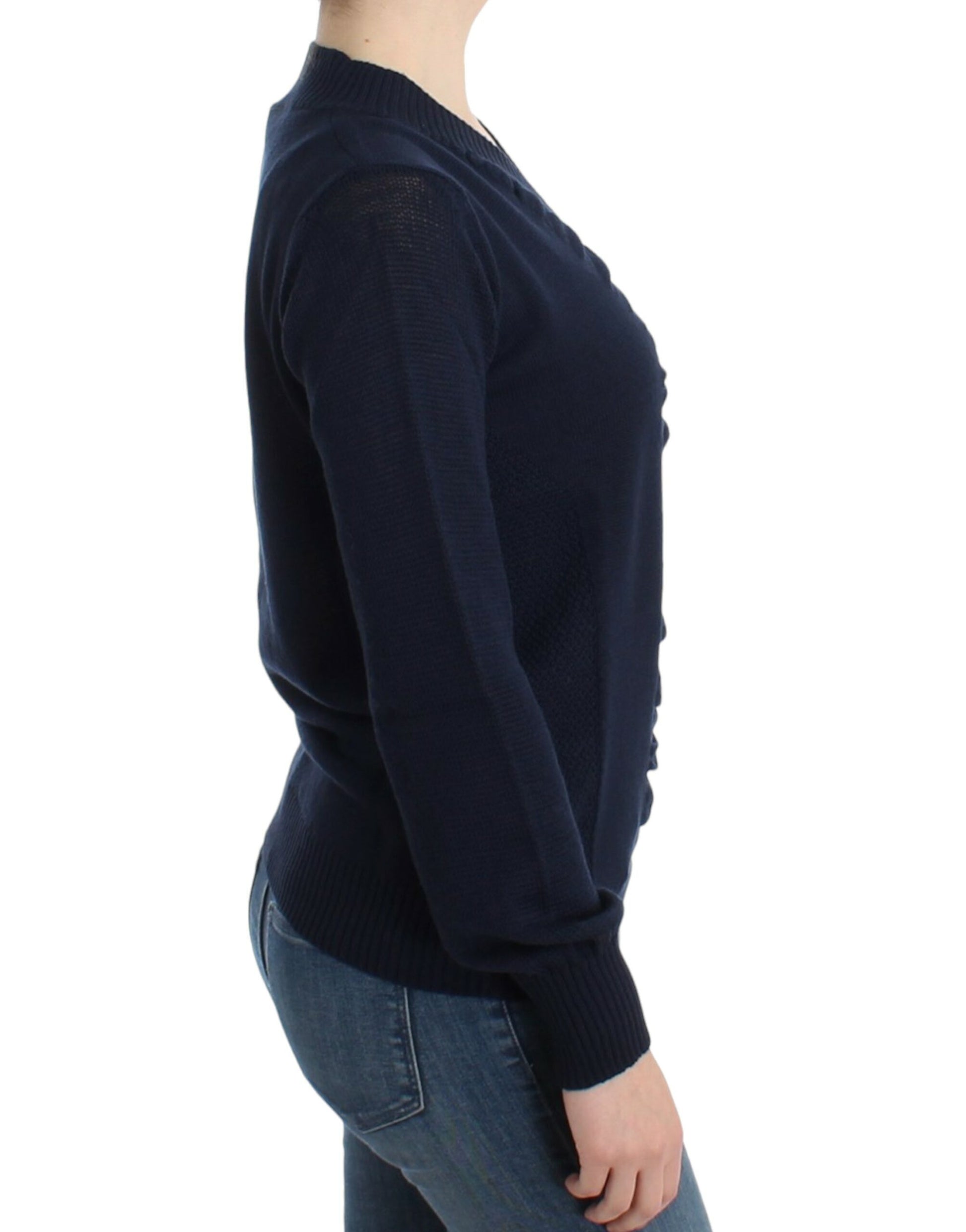 Elegant V-Neck Lightweight Sweater - SEHABRANDS