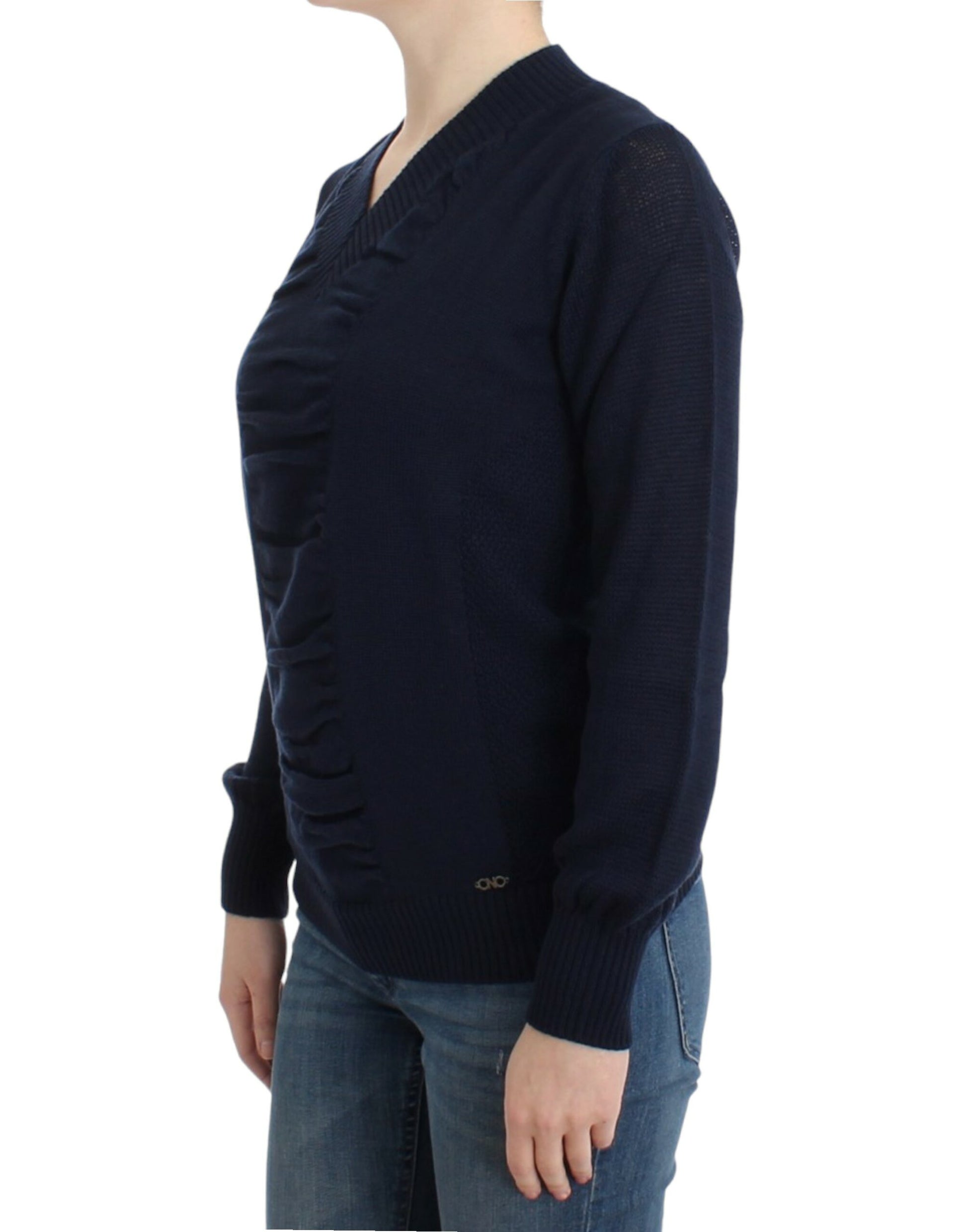 Elegant V-Neck Lightweight Sweater - SEHABRANDS