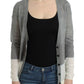 Chic Gray Lightweight Cardigan - SEHABRANDS