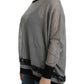 Chic Asymmetric Embellished Knit Sweater - SEHABRANDS